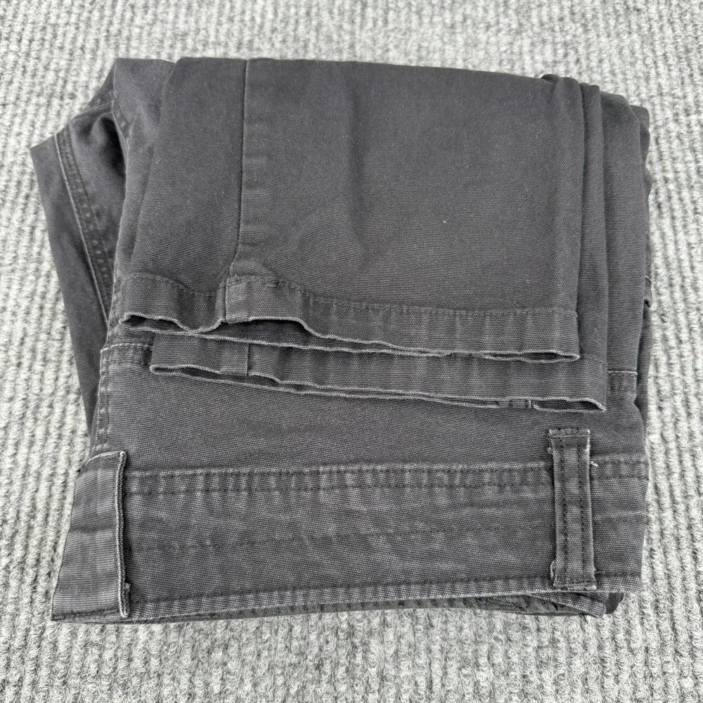 Kuhl Pant Black 35x30 Free Kanvus Jean Vintage Patinadye Canvas Articulated Knee